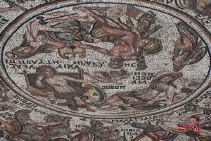 Gran mosaico romano en Siria