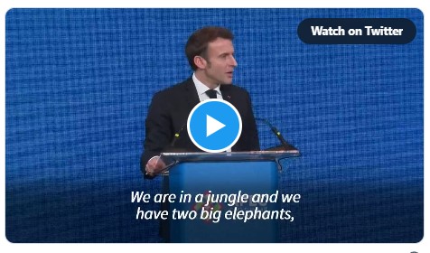 Los franceses se echan a la calle claramente contra Macron