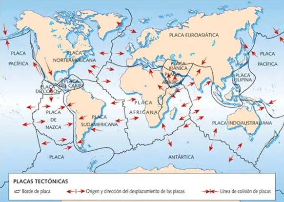 Editorial Terremotos sus causas Placas tectónicas y subducción