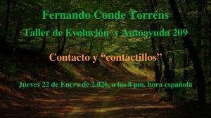 Taller de Evolución y Autoayuda 209 Contactos y contactillos